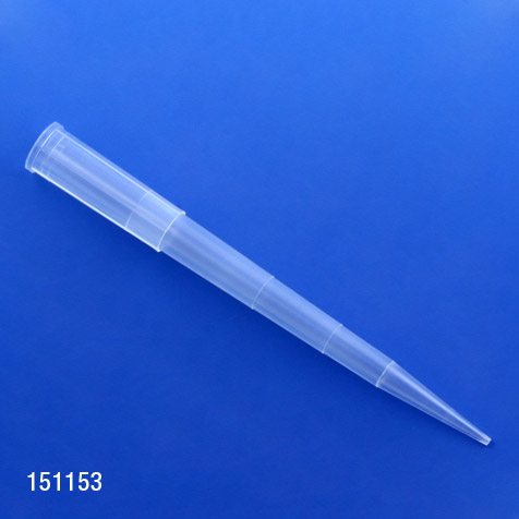 Globe Scientific Pipette Tip, 100 - 1250uL, Certified, Universal, Graduated, Natural, 84mm, Extended Length, 96 Tips/Refill Plate, 5 Refill Plates/Box Pipette Tip; Universal; universal pipette tips